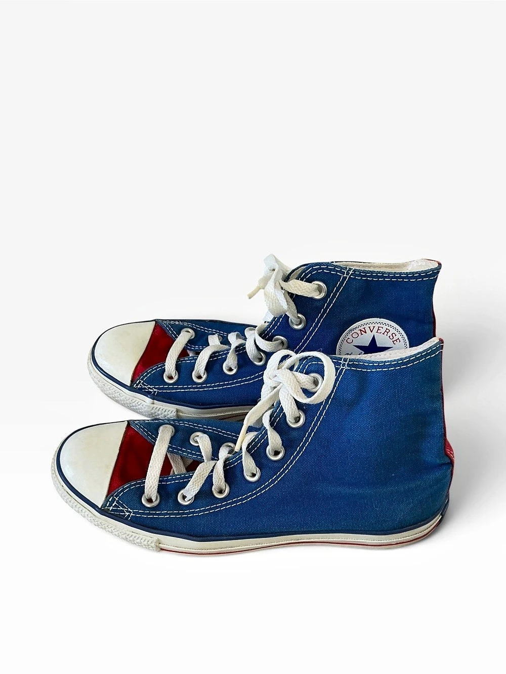 Converse Chuck Taylor All Star Sneakers Blue & Red US 8
